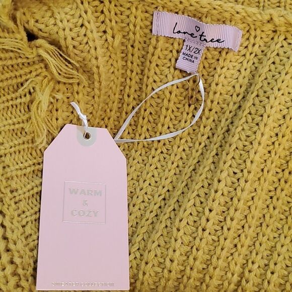 NWT LOVE TREE V-NECKLINE WOMEN"S SWEATER - Picture 14 of 16